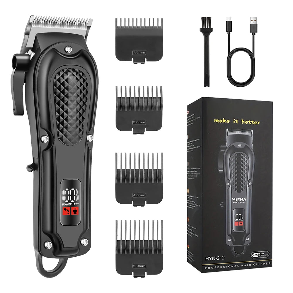 Professional Hair Clipper Cosinion - Rechargeable Hair Trimmer 160min Runtime