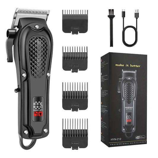Professional Hair Clipper Cosinion - Rechargeable Hair Trimmer 160min Runtime