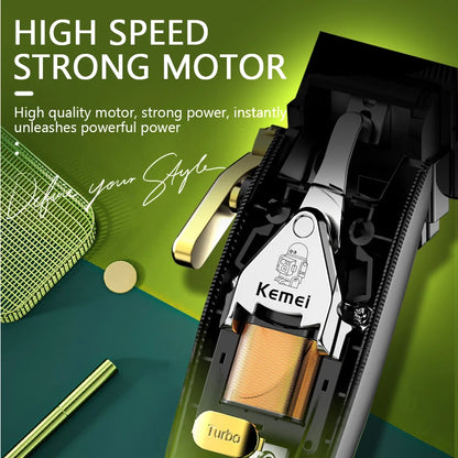 Kemei 2035 Hair Clipper Barber Professional Beard Hair Trimmer