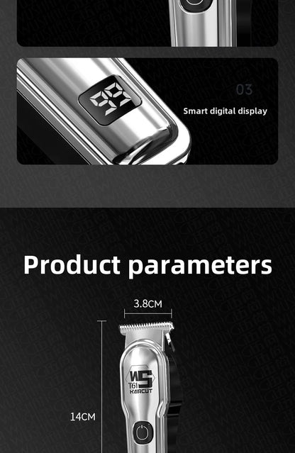 Hair Clipper Rechargeable Cordless Trimmer for Men Grooming