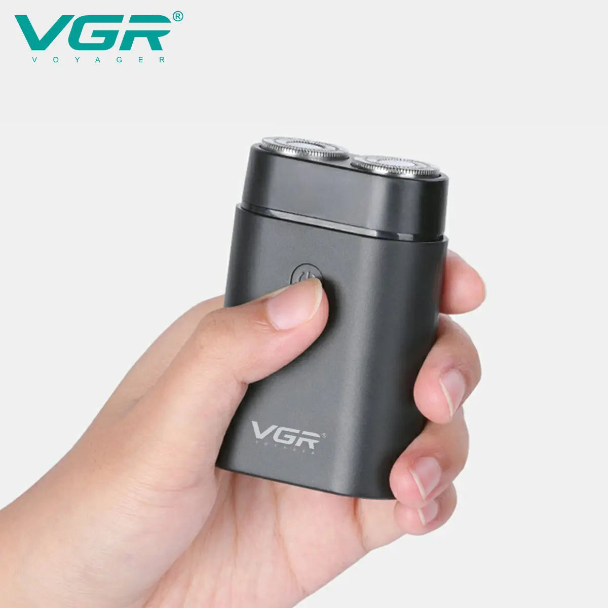 VGR 341 mini single blade cordless beard trimmer razor
