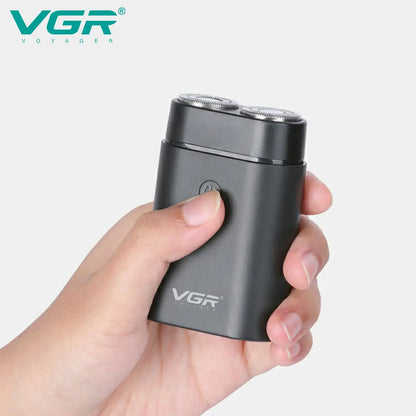 VGR 341 mini single blade cordless beard trimmer razor