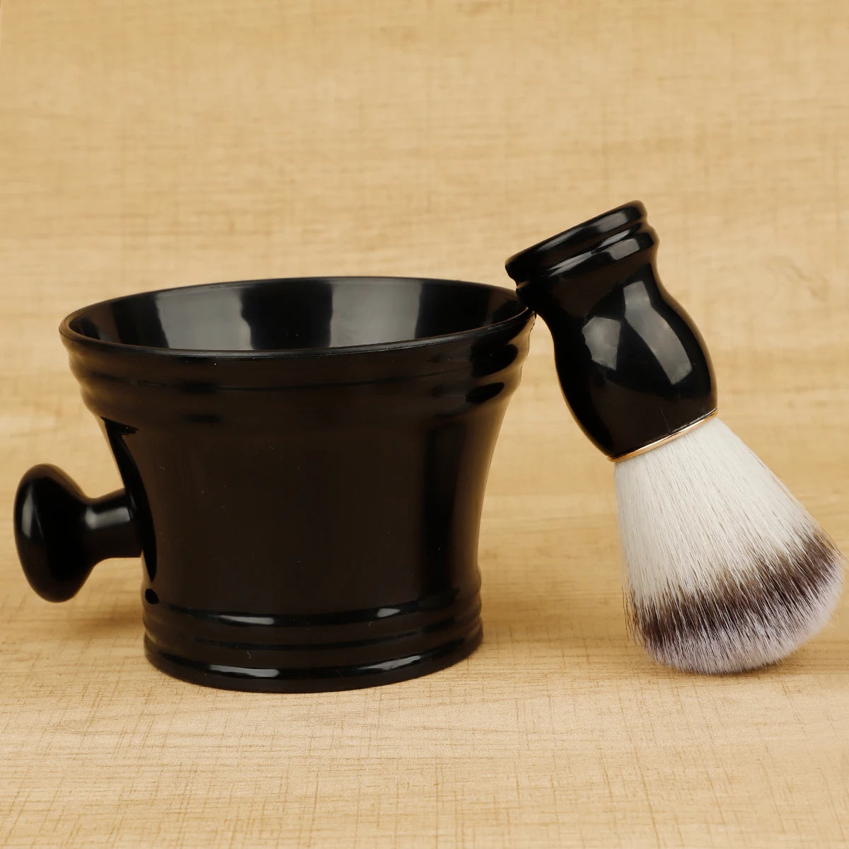 Beard Shaving Brush Makeup brushes Wooden Handle Bristle