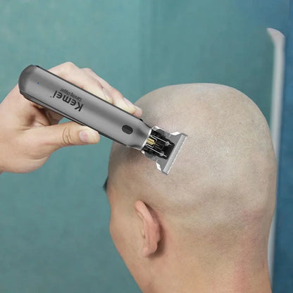 Kemei Hair Liners Clippers Men Beard Trimmer T-Blade