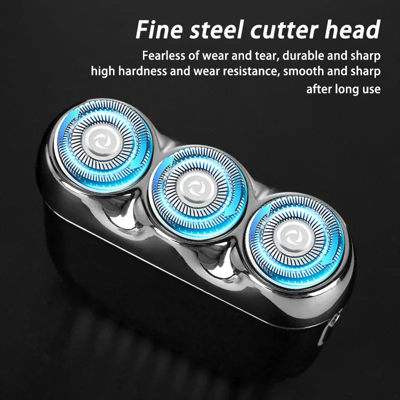 Mini Electric Shaver For Men Portable Rechargeable Beard Razor