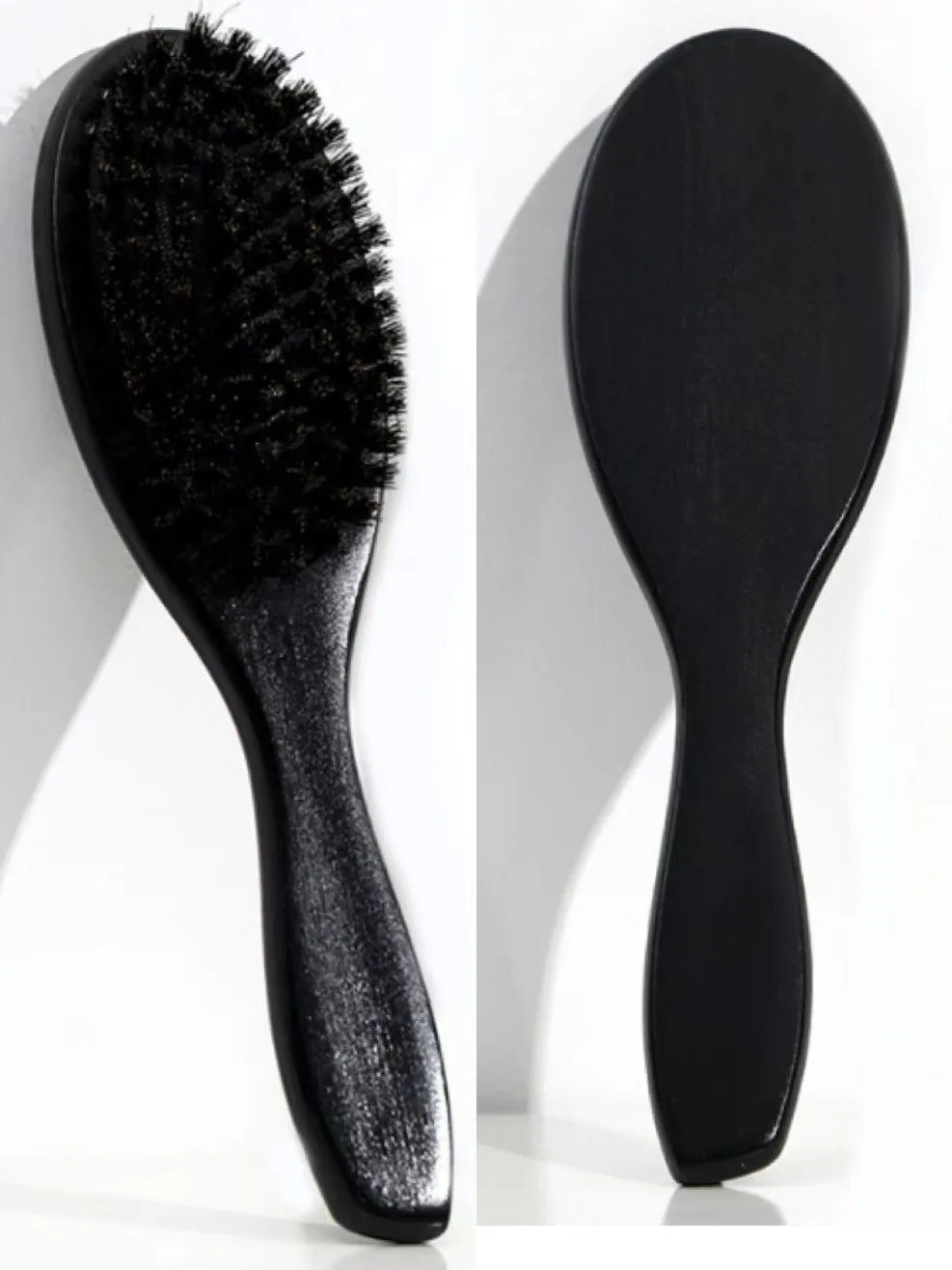 New Arrival Hair Brush Wood Handle Boar Bristle