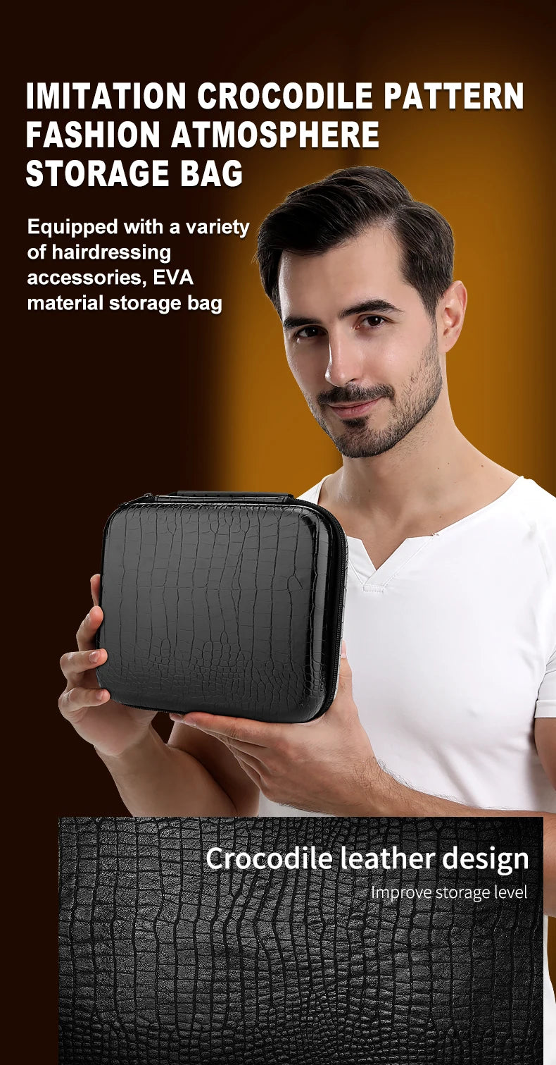 Resuxi 740 All Metal Hair Clippers Ears Nose Hair Trimmer