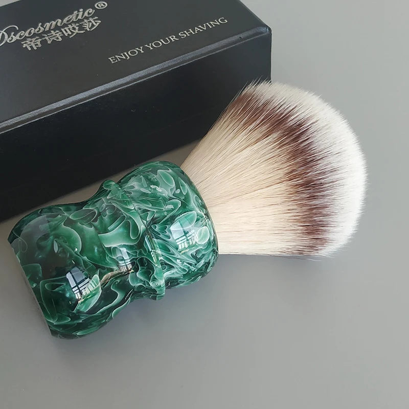 30mm Jade T4 synthetic hair shaving brush for man