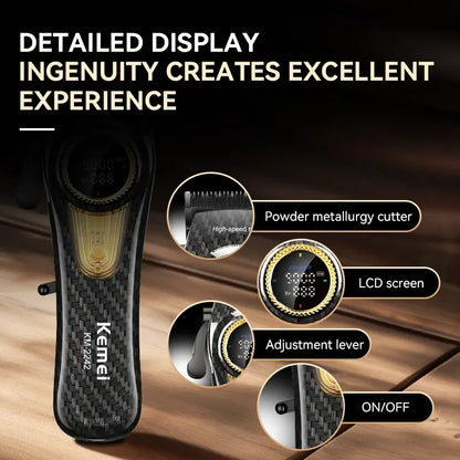 Kemei KM-2242 Hair Clipper Trimmers KM-999 Clippers Kit