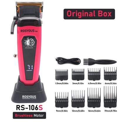 Professional Hair Clipper Brushless Motor DLC Blade  for Men 106