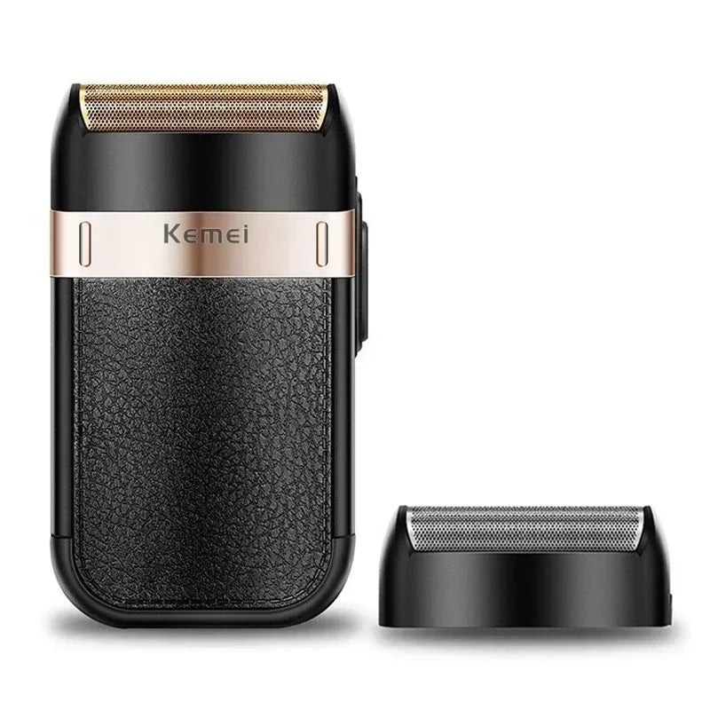 Kemei rechargeable shaver for men wet & dry electric shaver