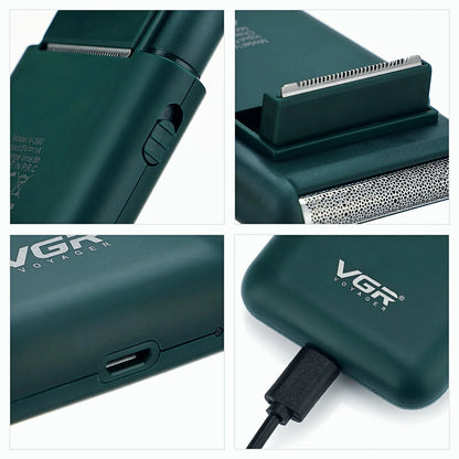 VGR Electric Shaver Professional Beard Trimmer Razor V-390