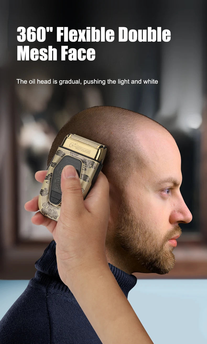 Unicorn Cordless Barber Hair Trimmer Electric Shaver for Men