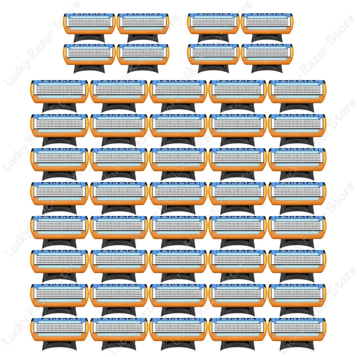 Brand new Fusion 5 Razor Blade 5 Layers Safety Manual Shaving Head
