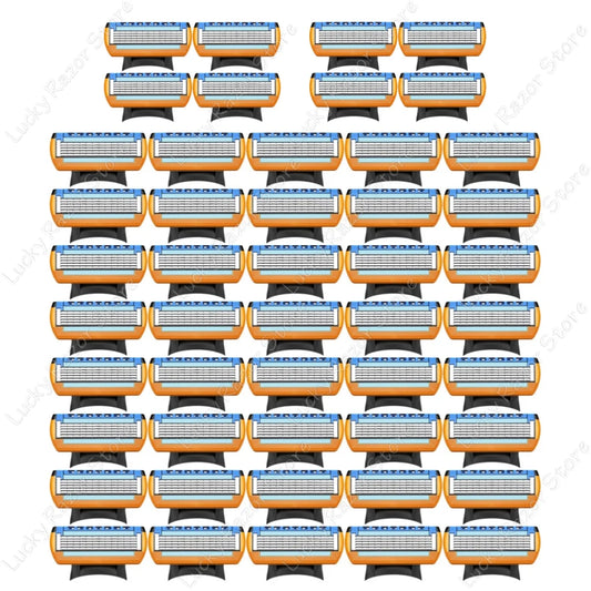 Brand new Fusion 5 Razor Blade 5 Layers Safety Manual Shaving Head