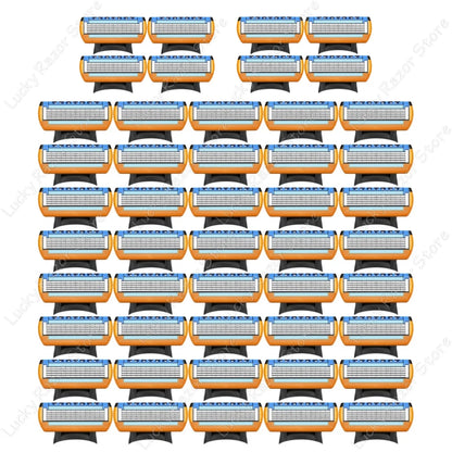 Brand new Fusion 5 Razor Blade 5 Layers Safety Manual Shaving Head