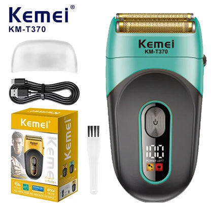 Kemei  Shaving Machine Men Beard Trimmer Foil Shaver KM-T370
