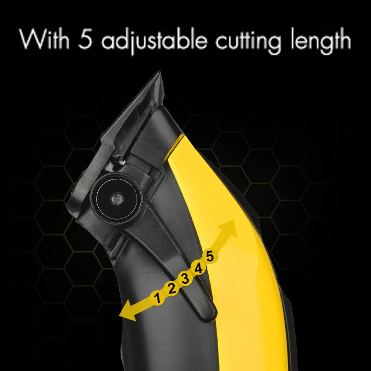 WMARK NG-1002 Men's Hair Clipper Zero Gapped Cordless