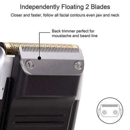 Kemei KM-2026 KM-2 In 1 Rechargeable Razor For Men
