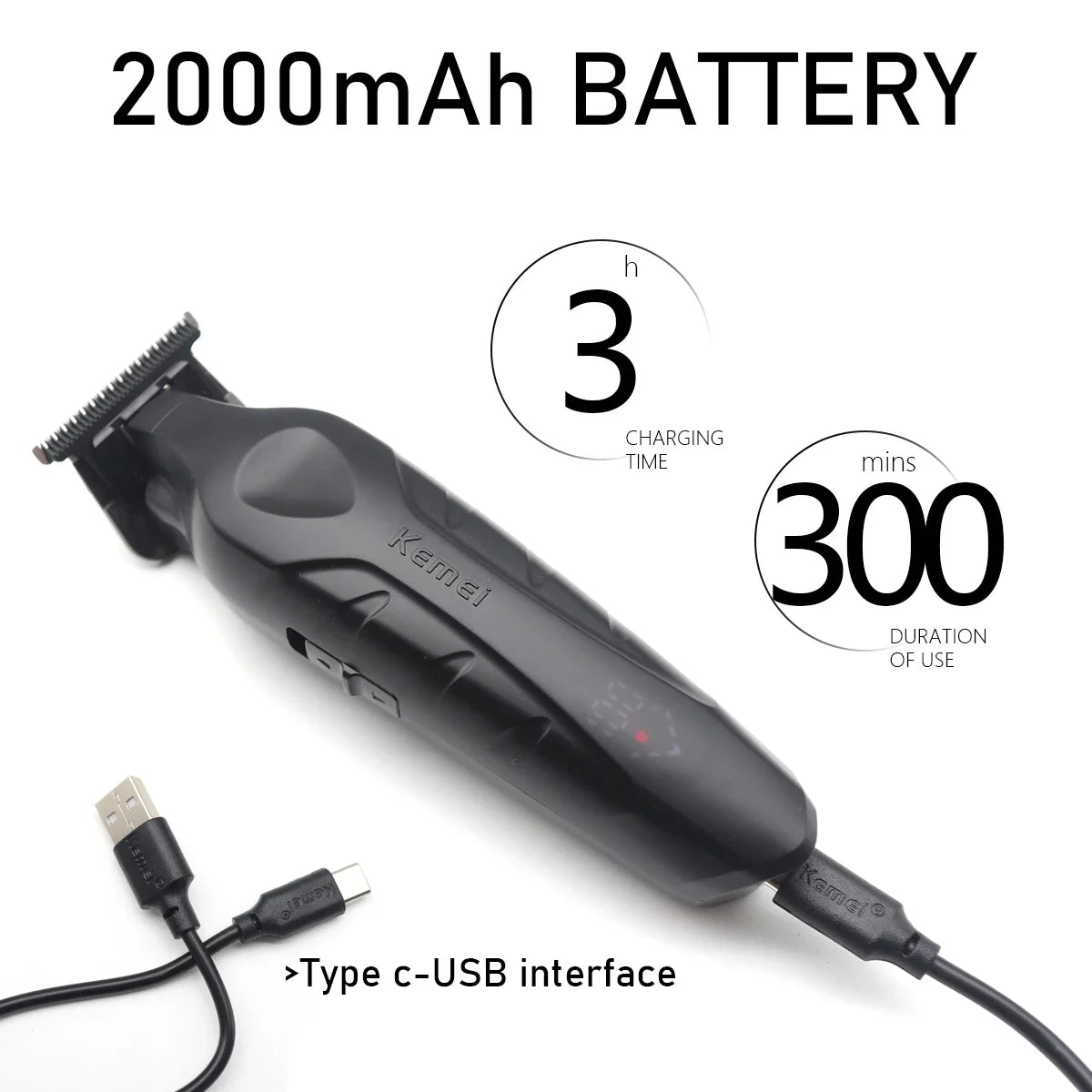 Kemei KM-2269 Professional Barber Machines for Men Clippers