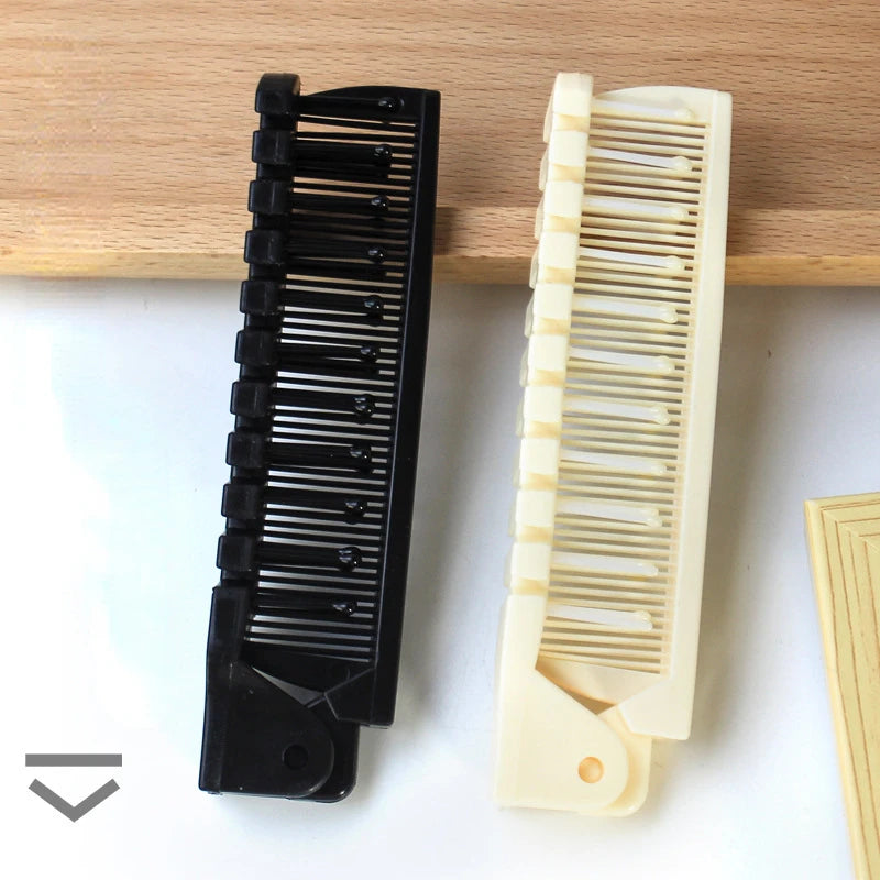1pc Hair Combs for Beard Folding Pocket Comb Hair Brush