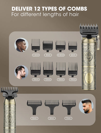 RESUXI XHJ-188 8500 RPM Professional Hair Clipper Electric Shaver