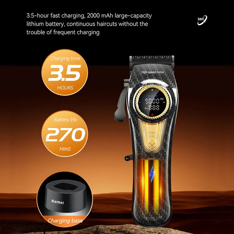 Kemei KM-2242 Hair Clipper Trimmers KM-999 Clippers Kit