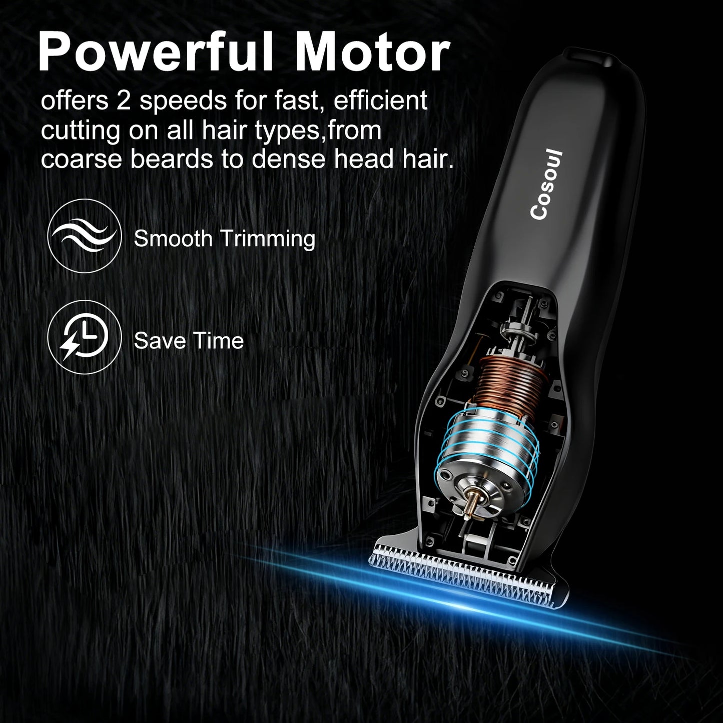 Hair Trimmer Beard Trimmer for Men Professional Hair Clipper