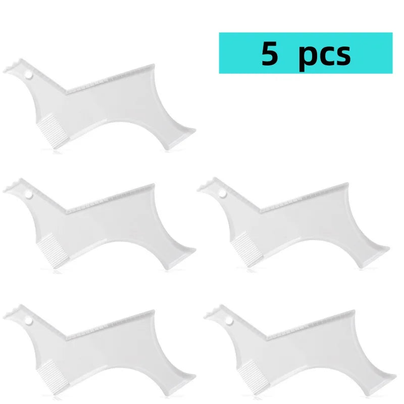 Men Beard Styling Template Stencil Beard Comb Beard Shaping