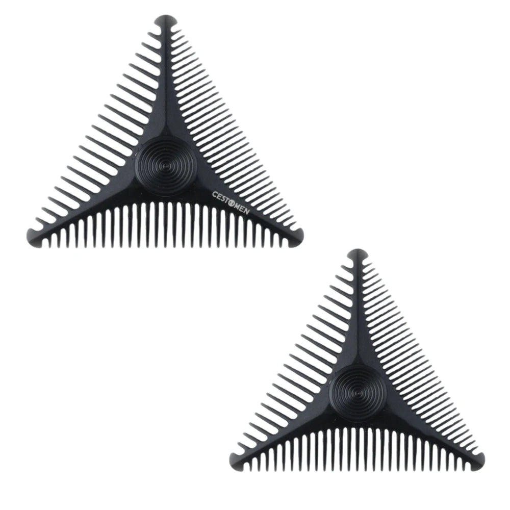 New Triangular Pocket Rotating Combs Fidge