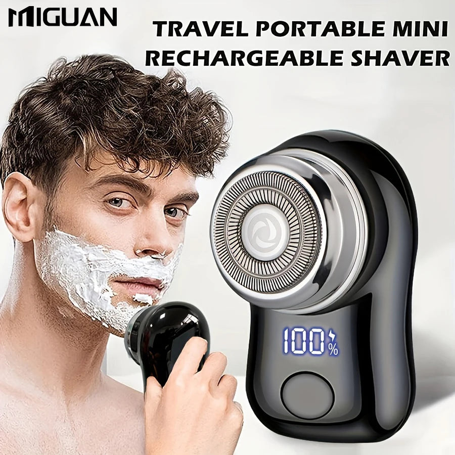 Men's electric shaver USB charging digital display function