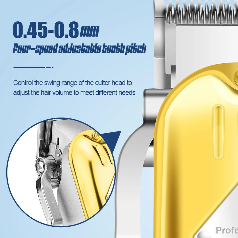 RESUXI 973 3 in 1 Professional Electric Hair Clipper and Shaver Set