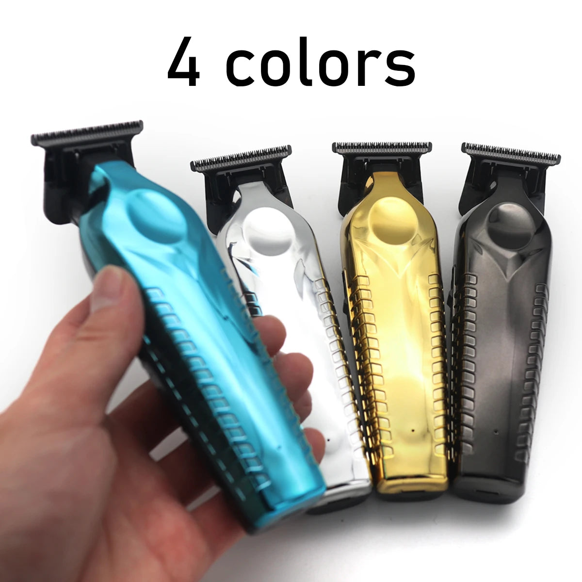 Hair Trimmer for Men Zero Gapped DLC T Blade Oil Head LED Display
