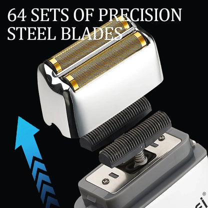 Kemei KM-TX5 Premium Chargeable Battery Electric Shaver