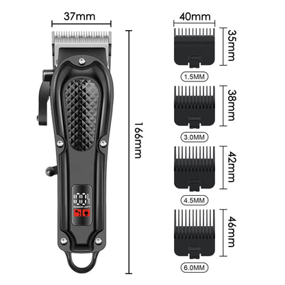Professional Hair Clipper Cosinion - Rechargeable Hair Trimmer 160min Runtime