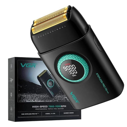 VGR Professional Beard Trimmer 9000 RPM Electric Razor V-378