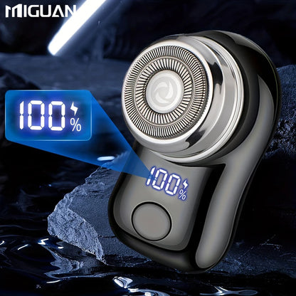 Men's electric shaver USB charging digital display function