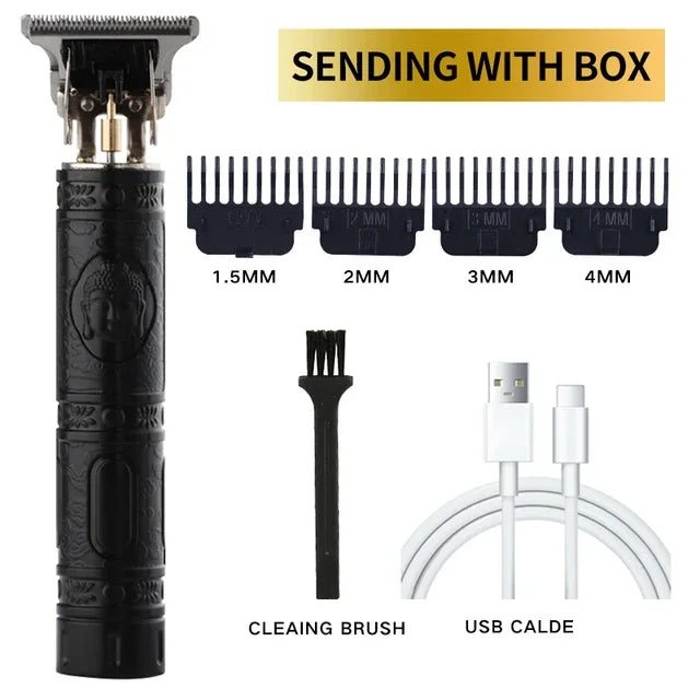 New USB Electric Hair Clippers Rechargeable Shaver Beard Trimmer