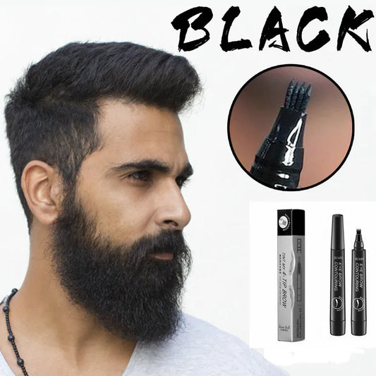 Beard Pen Barber Pencil Facial Hair Styling Eyebrow Tool