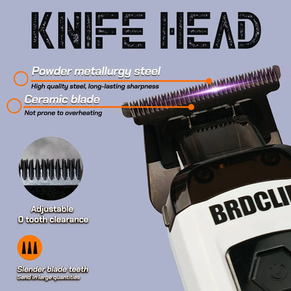 Brushless Motor Professional Hair Trimmer 7500RPM