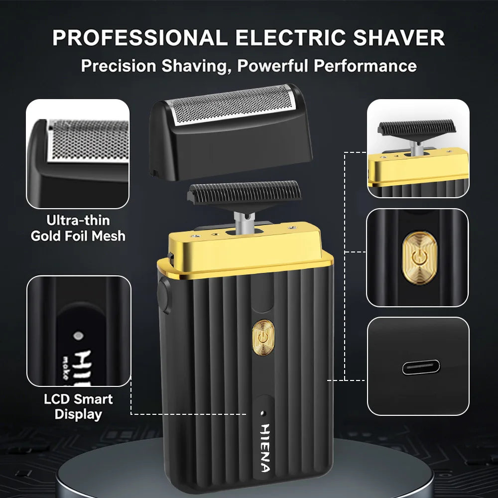 HIENA 4-in-1 Hair Clipper Kit Barber Machine for Men