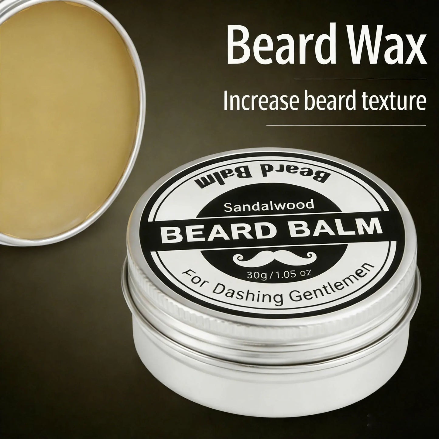 Strong Hold Beard Wax 30g Natural Shape,
