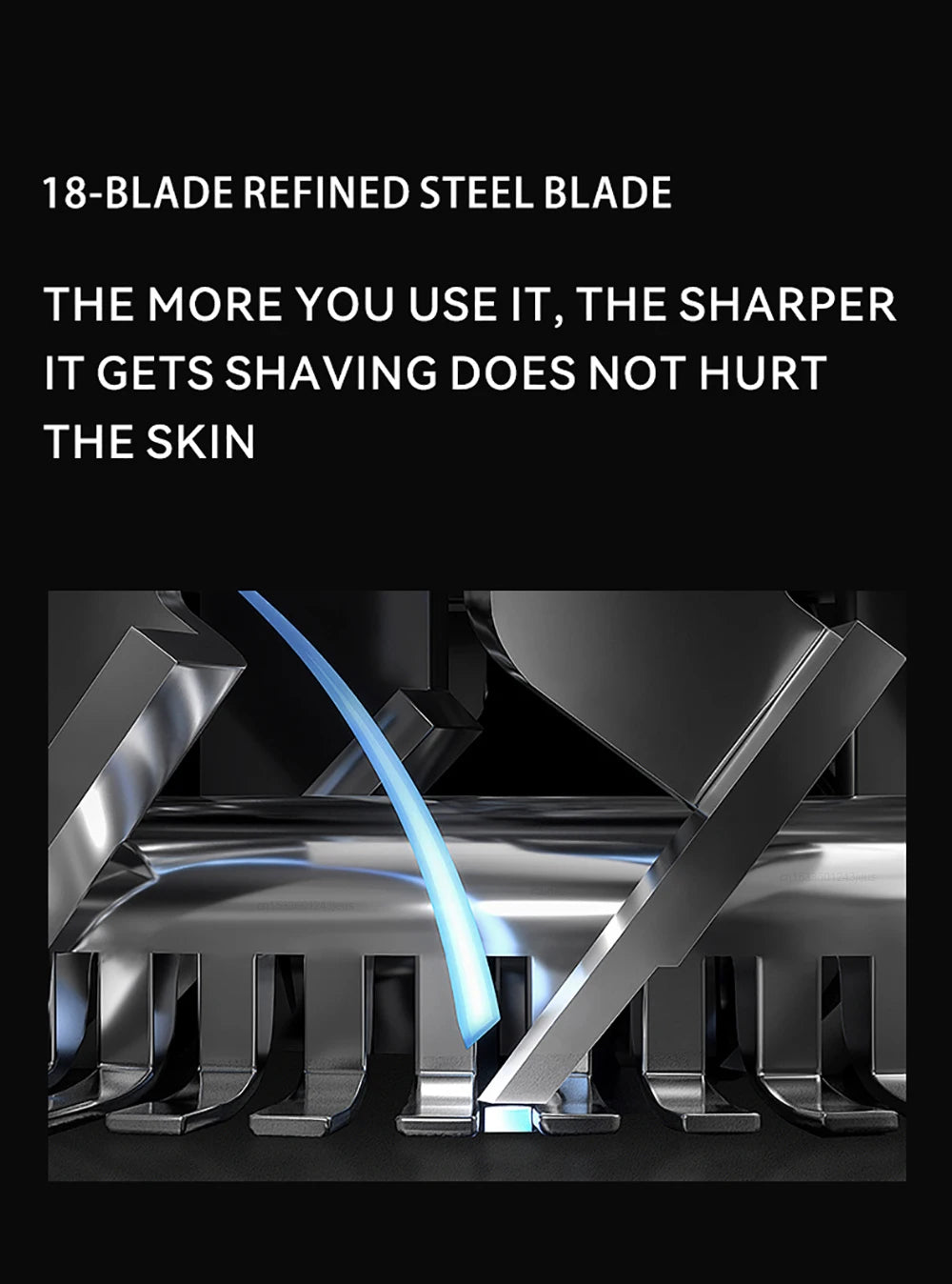 New Double-headed Mini Magnetic Shaver for Men
