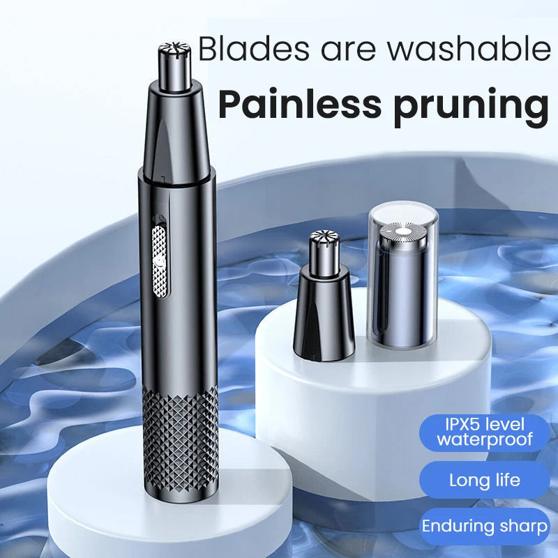 Electric Nose Hair Clipper Rechargeable Multi-kinetic Shaving