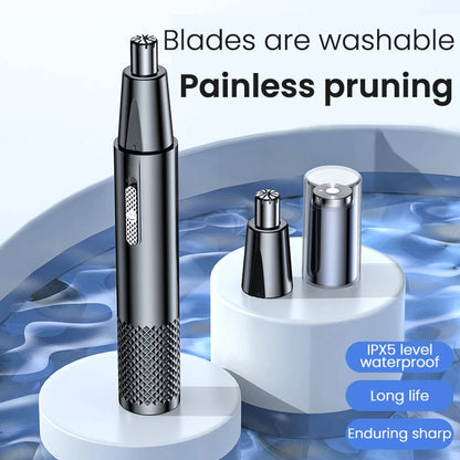 Electric Nose Hair Clipper Rechargeable Multi-kinetic Shaving