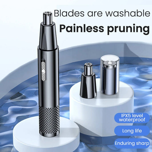 Electric Nose Hair Clipper Rechargeable Multi-kinetic Shaving