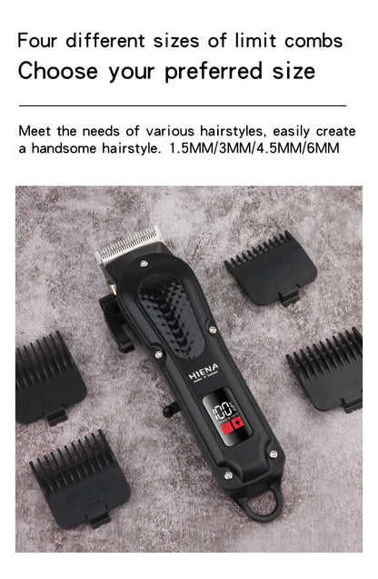 HIENA professional Hair Clipper for Barber Hair Trimmers