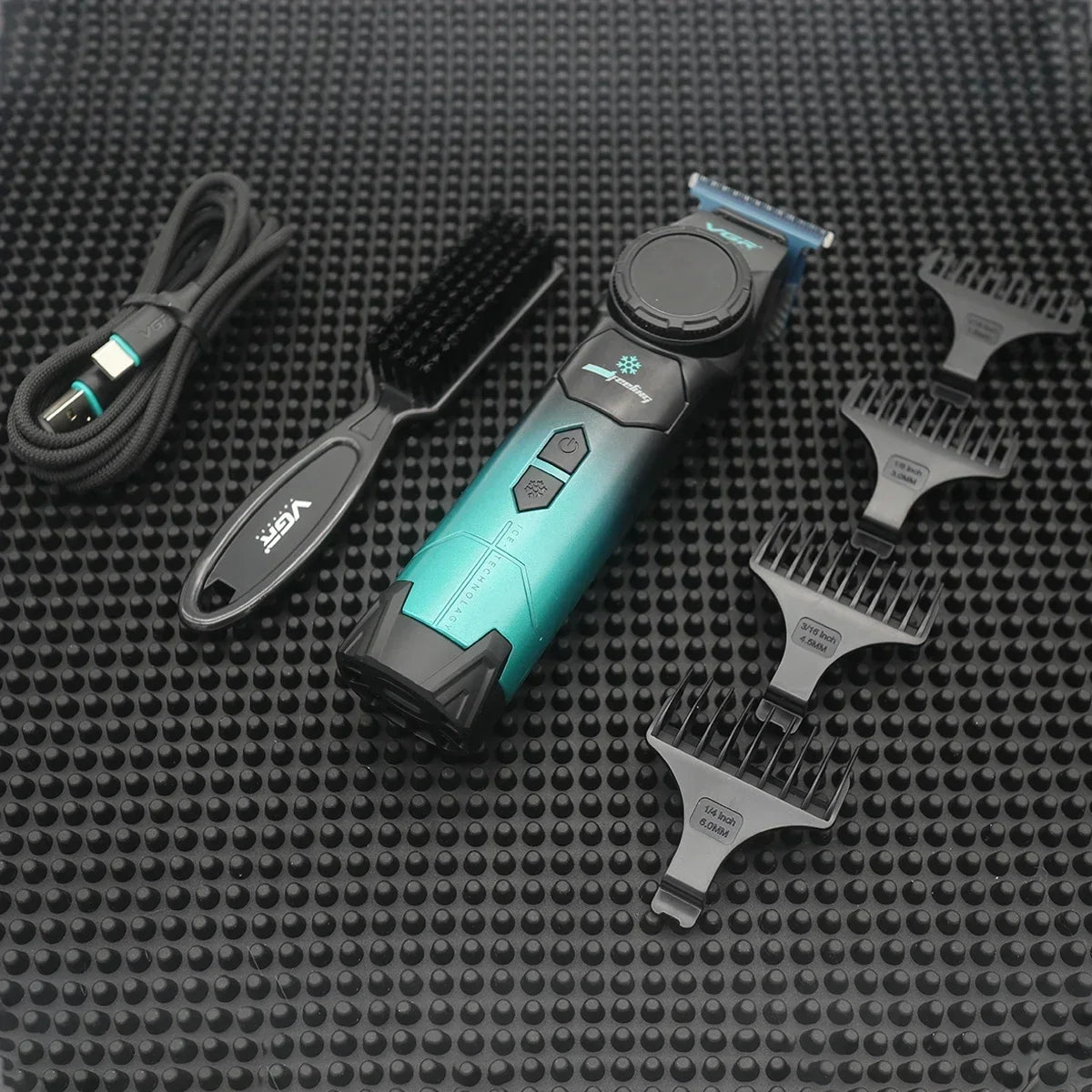 VGR V-946 Ice Tech Barber Trimmer Machine DLC T Blade