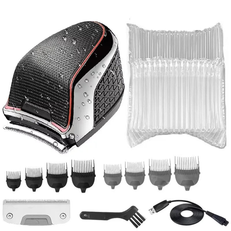 Self-Haircut Electric Beard Hair Trimmer Hair Clipper Machine Rechargeable