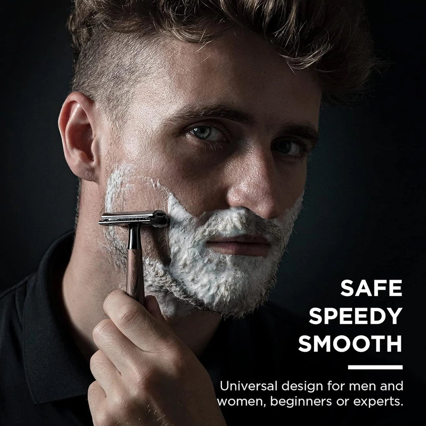 Double Edge Safety Razor Zinc Alloy Handle Razor